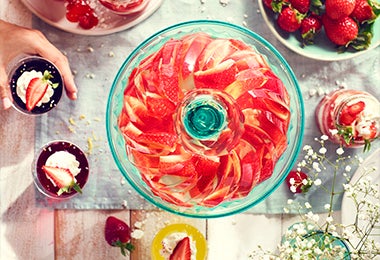 Gelatina de frutilla, postre para disfrutar en familia