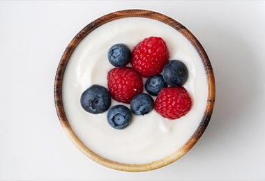 Yoghurt con frutos rojos, qué son los probióticos