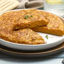 Tortilla de zanahoria