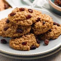 Galletas de avena con manzana