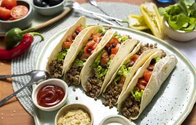 Tacos crocantes de carne