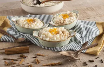 Arroz con leche condensada