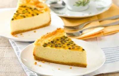 Cheesecake de Maracuyá