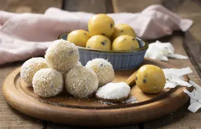 Brigadeiros de maracuyá