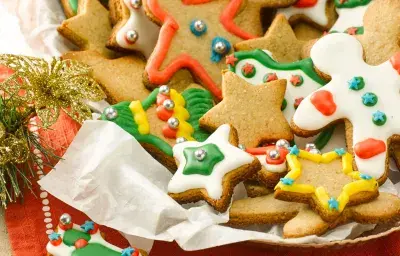 Galletas Glaseadas de Jengibre y Avena