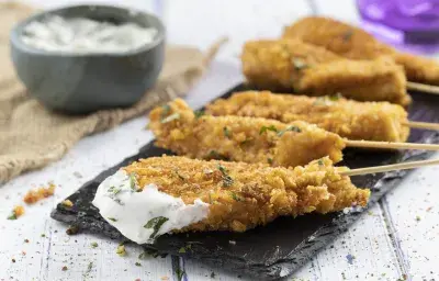 Pinchos de pollo