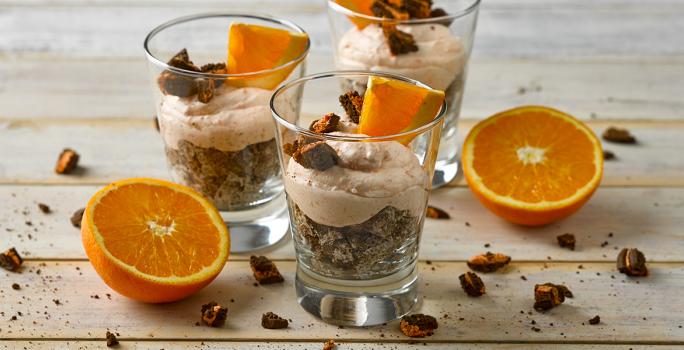 Mousse de tritón naranja