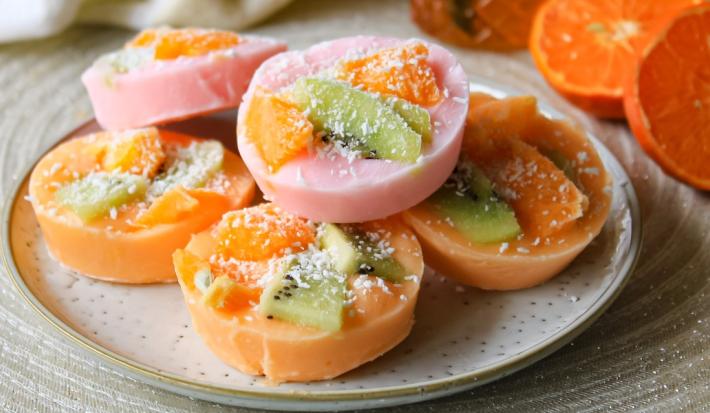 Bocados de Yoghurt Chamyto® y fruta