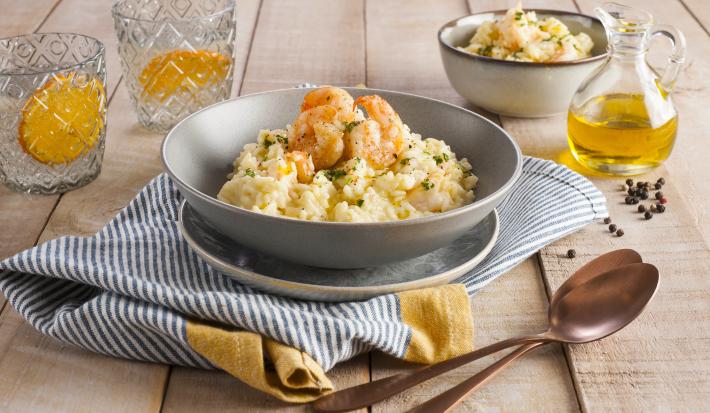 Risotto de Camarones