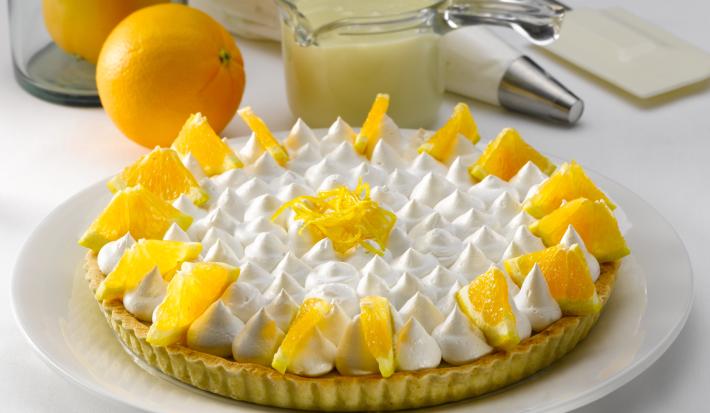 Pie Cremoso de Naranja