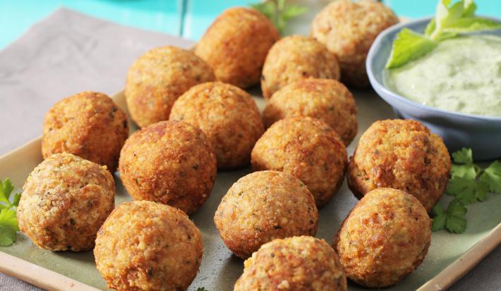 albóndigas de Atún y Cous Cous