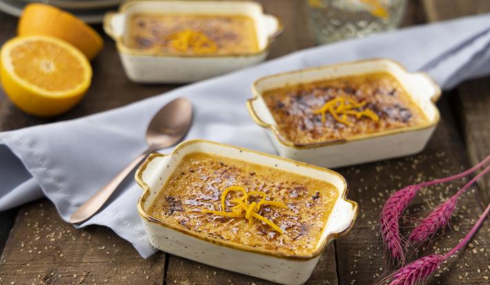 Crémè Brulée de naranja