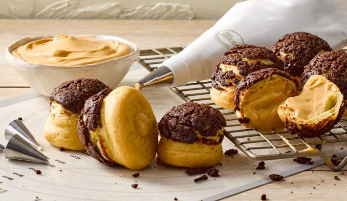 Choux de café y cacao