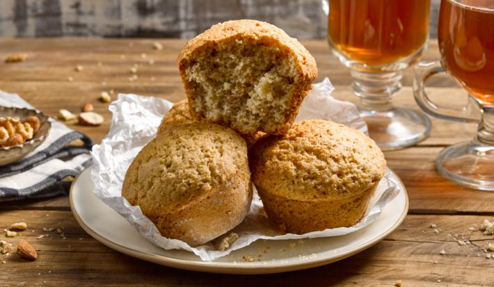 Muffins de Yoghurt y frutos secos sin lactosa