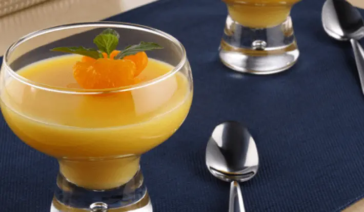 Postre Ligero de Naranja