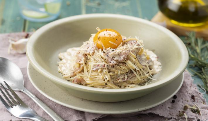 Pasta a la carbonara