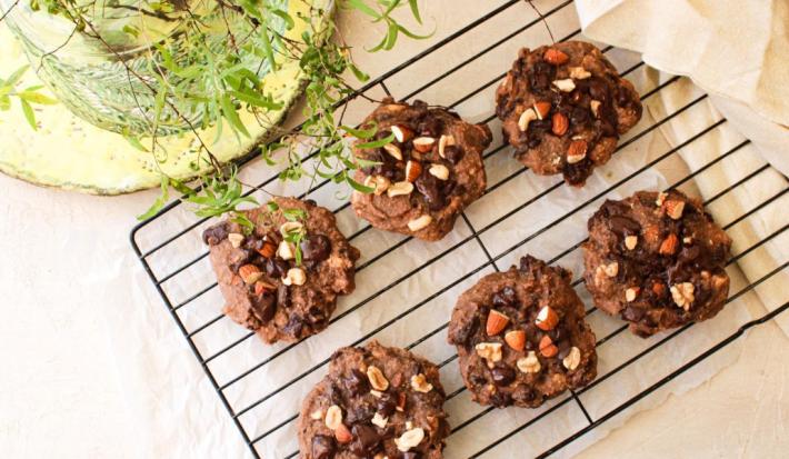 Galletones de avena y chocolate Nesquik sin azúcar