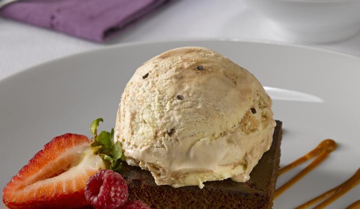 Brownie Rápido con Helado