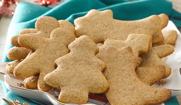 Galletas de jengibre sin azúcar