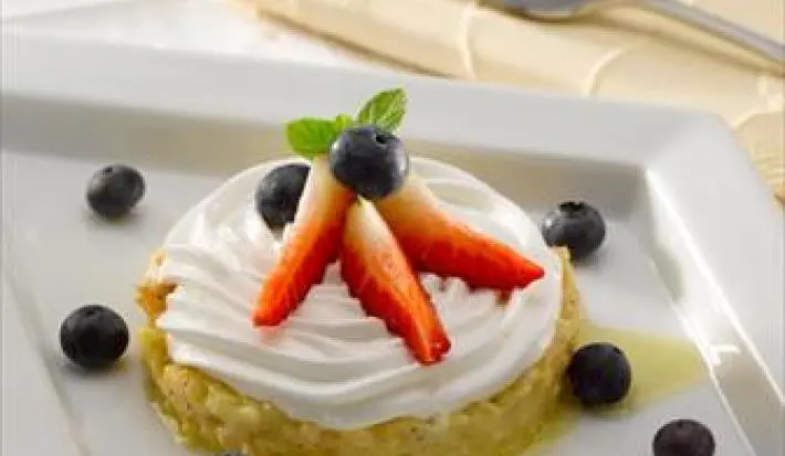 Postre Chileno de Manzanas con Merengue